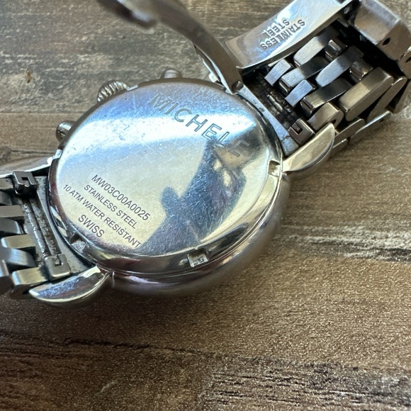 Michele CSX 36 Stainless Steel Watch - Picture 9 of 10